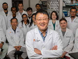 Patrick Sung, Ph.D., and research colleagues at UT Health San Antonio.