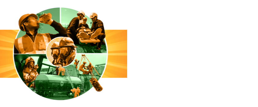 Image of workers in protective equipment