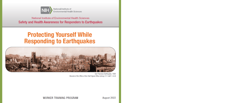 Cover image for the earthquakes training tool