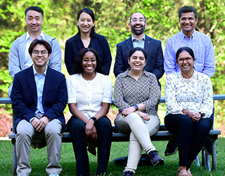 NIEHS staff posing for group photo