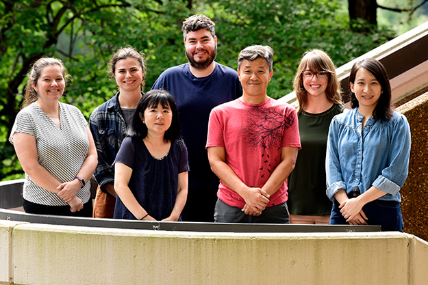 The seven staff members of the Reproductive Developmental Biology Group 2025