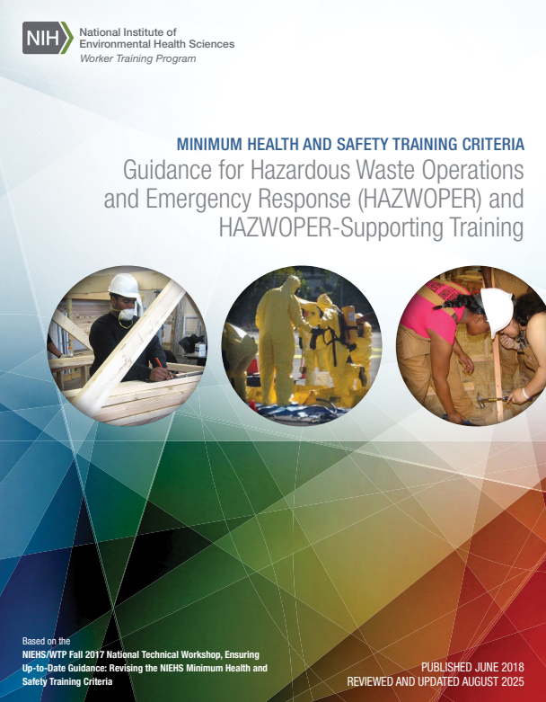 Cover for the WTP Minimum Criteria