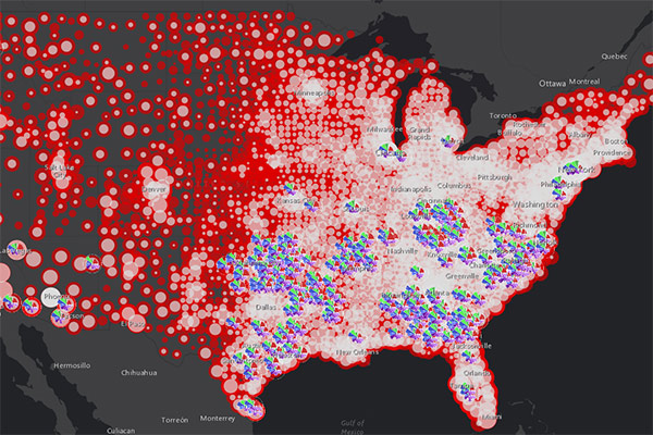 screenshot of COVID-19 Pandemic Vulnerability Index