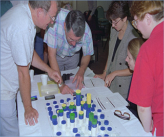 Fernald Community Advisory Group conducting an exercise