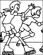 skaters to color