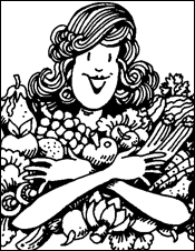 Vegetables to color