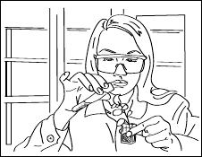 growing plant coloring page