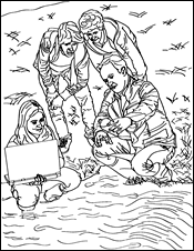 High school students learn to be environmental scientists