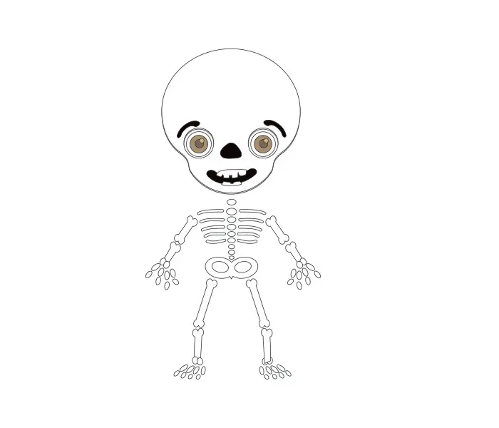 Happy skeleton