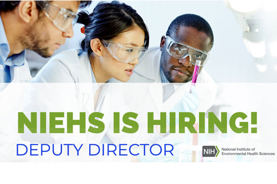 NIEHS Is Hiring! Deputy Director