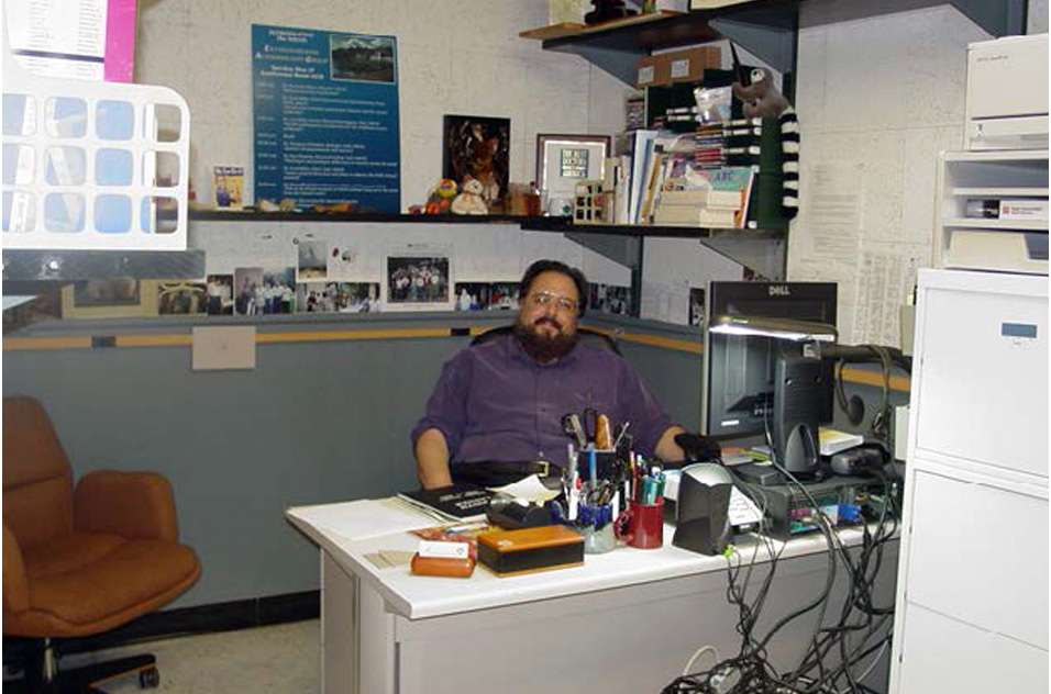 Fred Miller in his first NIH office
