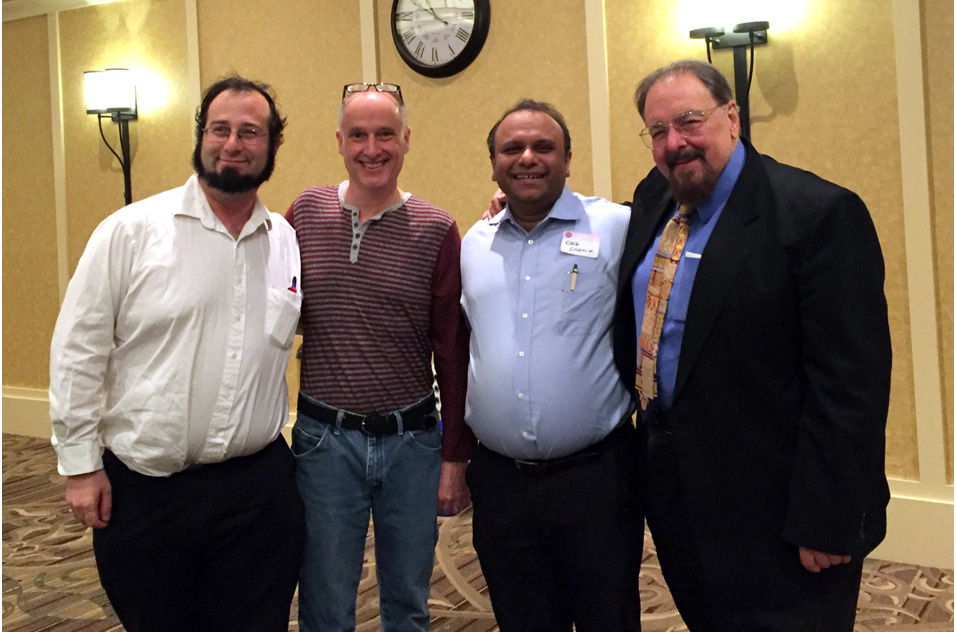 Fred Miller with current and former Environmental Autoimmunity Group (EAG) members