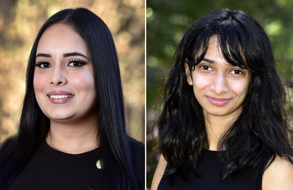 Liz Garcia-Peterson and Saniya Rattan