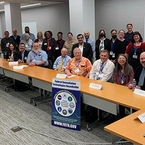 Representatives from the 10 FRTR member agencies
