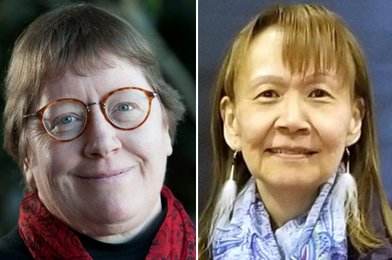 Pamela Miller and Viola “Vi” Waghiyi