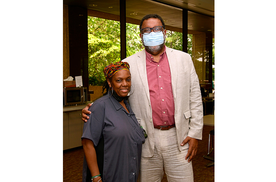 Kesia Register and Trevor Archer
