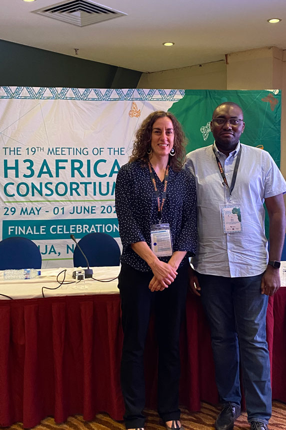 Bonnie Joubert, Ph.D., and Musa Kana, M.D., Ph.D.
