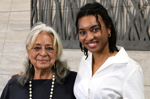Vivian Pinn, M.D. and Abra Granger