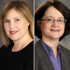 Astrid Haugen and Cindy Lawler
