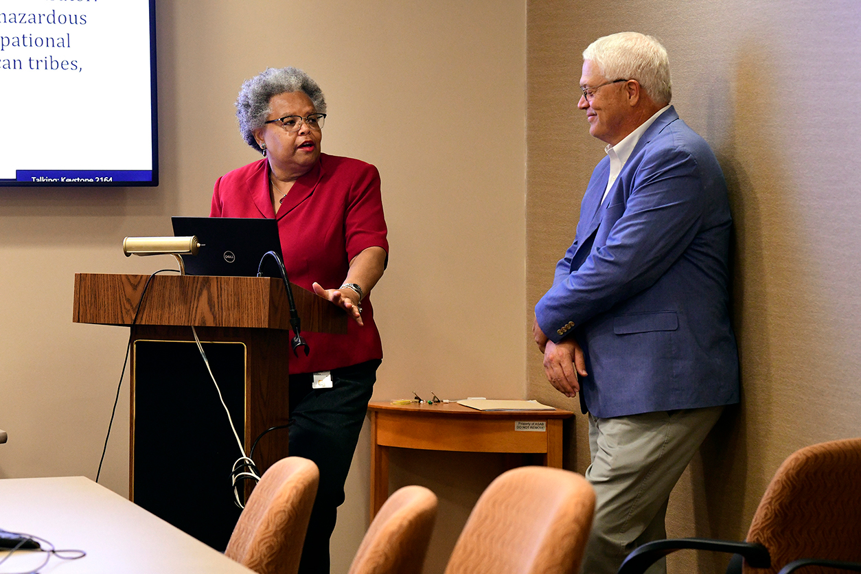 Sharon Beard and Oldfield