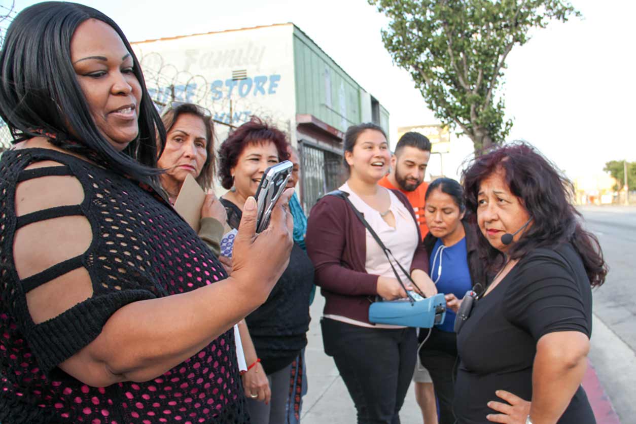 Partnerships in South Central Los Angeles enabled the co-development and piloting of mobile apps to monitor air quality in English- and Spanish-speaking communities.