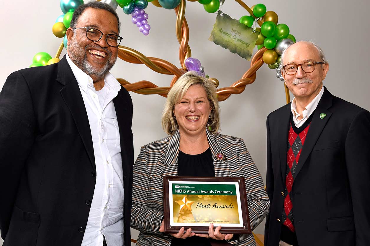 Trevor Archer, Ph.D., Robin Mackar and Rick Woychik, Ph.D.
