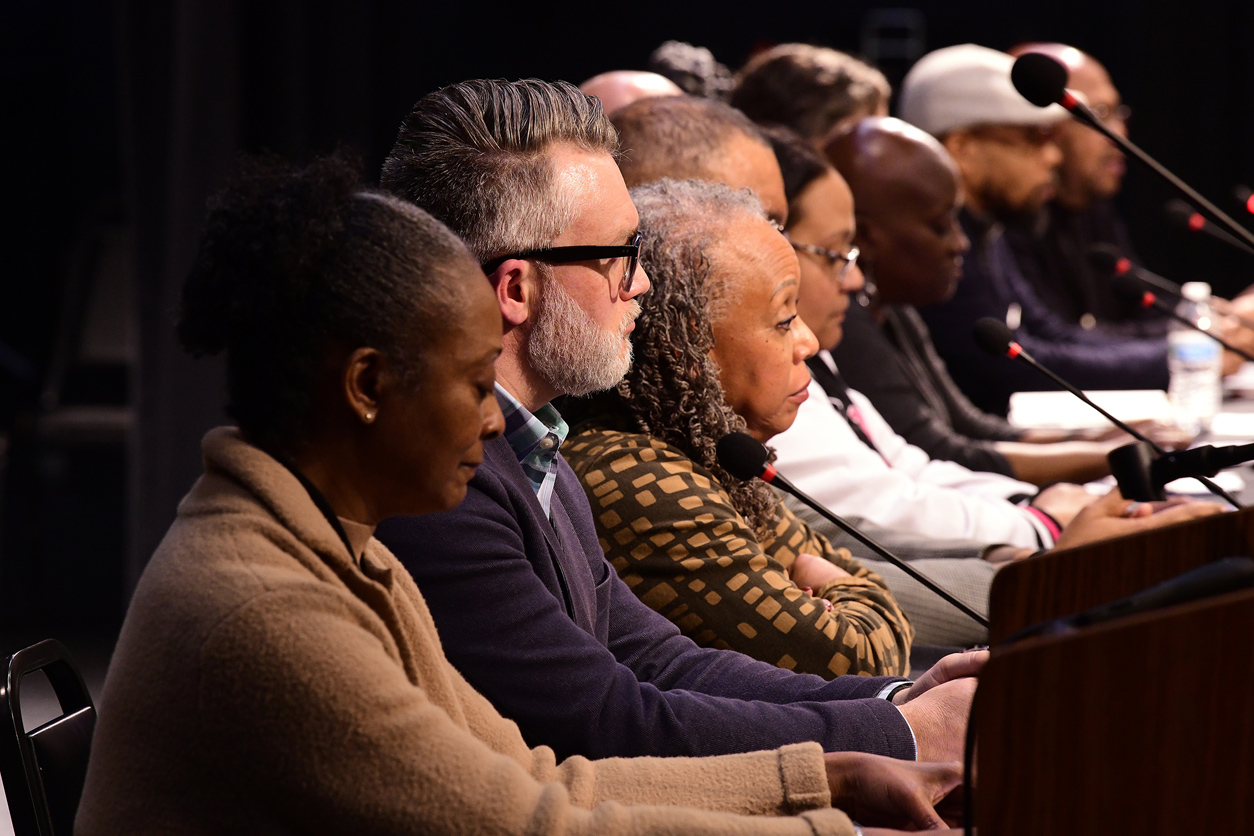 panelists at the forum