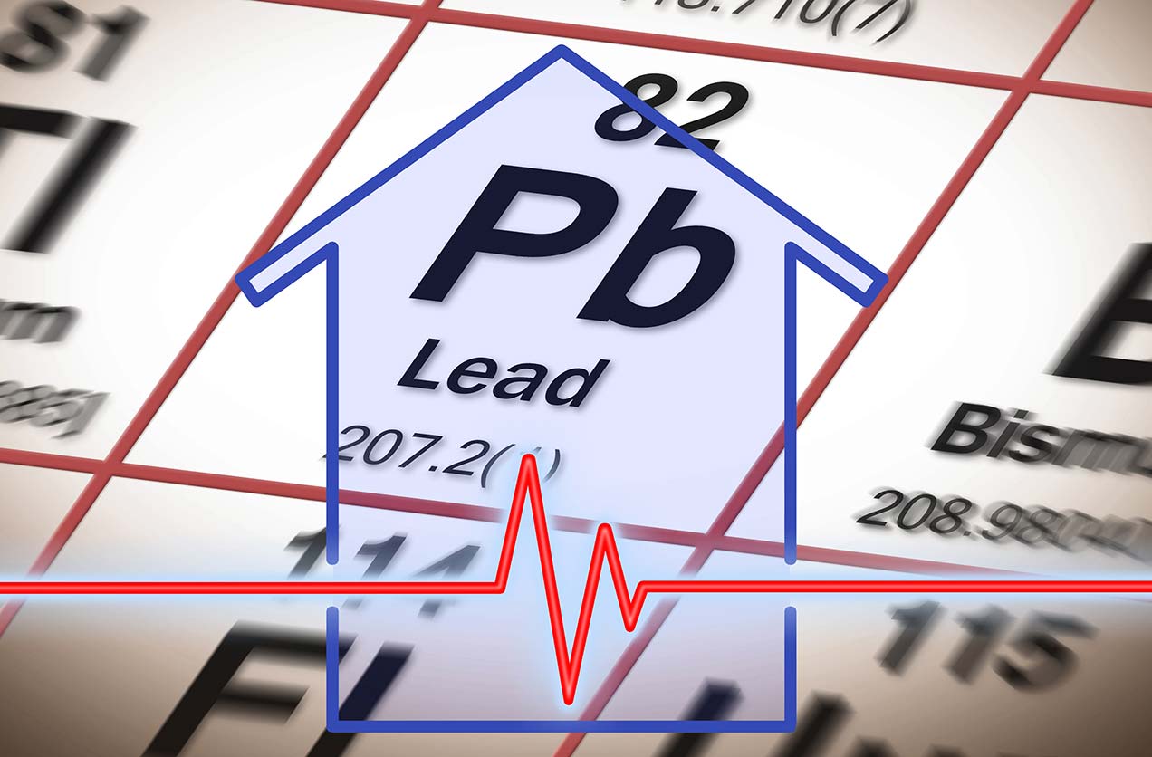 Features of the built environment can lead to elevated lead exposure in tribal communities. (Image courtesy of Shutterstock)
