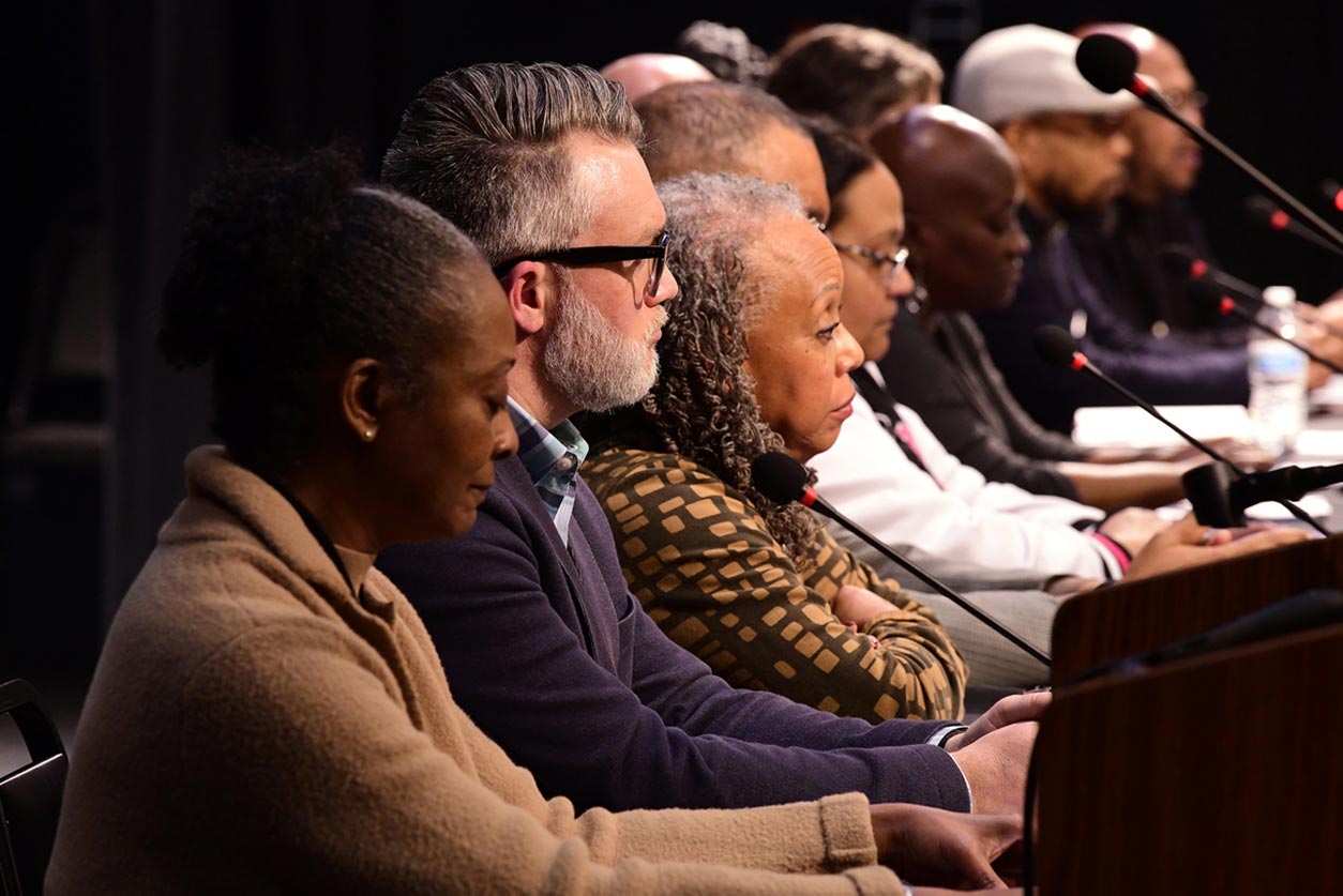 Last November, NIEHS convened and coordinated a forum to bring together officials from local, state, and federal government to work collaboratively to clean up a contaminated site in Burlington, North Carolina. (Photo courtesy of Steve McCaw / NIEHS)