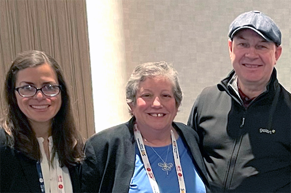 From left, Cynthia Rider, Ph.D., Dori Germolec, Ph.D., and Nigel Walker, Ph.D.