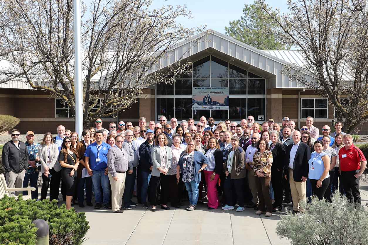 EFCOG TWG meeting participants gather at the Volpentest HAMMER Federal Training Center in Richland, Washington, during the March 19-21 meeting