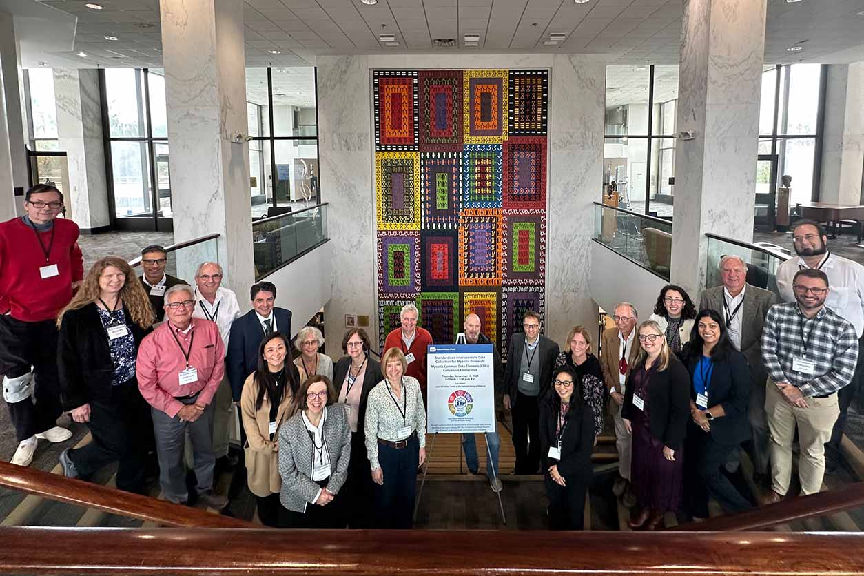 Two dozen health care providers and researchers from around the globe attended the first of two hybrid Myositis Common Data Elements consensus conferences with myositis domain experts from the IMACS Group