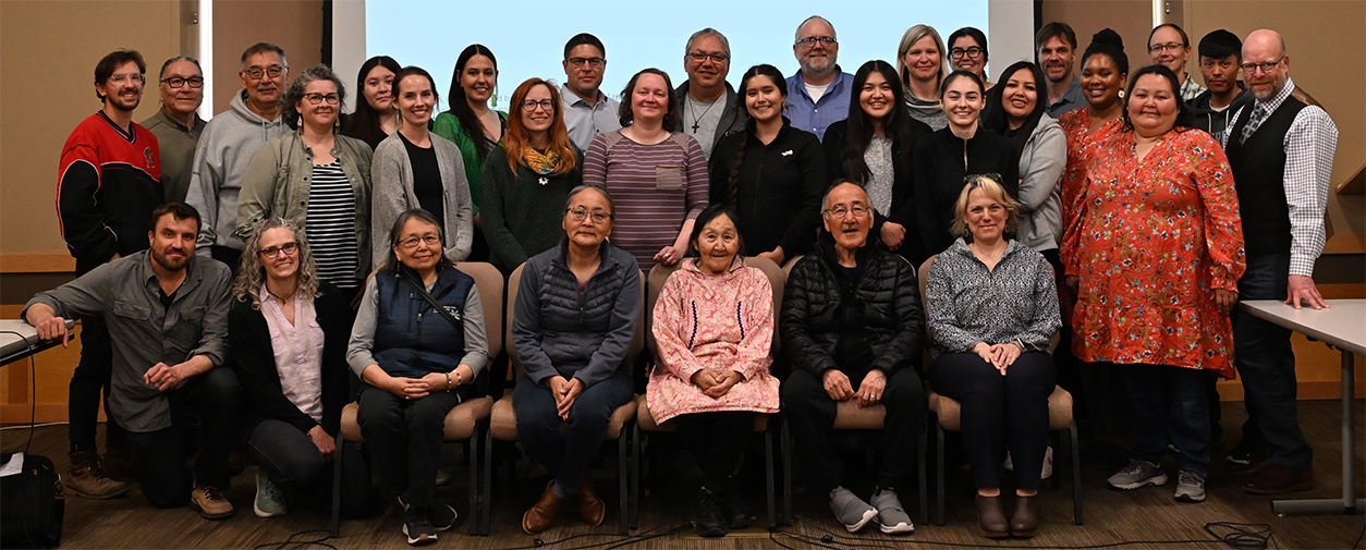 Alaska Alliance partners — from the rural Alaska communities of Scammon Bay, Toksook Bay, Tanana, Arctic Village, and Emmonak; National Park Service; Alaska Fish and Game; Alaska Native Tribal Health Consortium; University of Alaska Anchorage; and University of Alaska Fairbanks — at the second annual Alaska Alliance meeting in Anchorage last July.