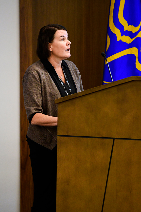 Helena Hogberg, Ph.D. presenting at SACATM