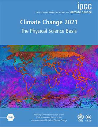 Climate Change 2021: The Physical Science Basis Sixth Assessment Report cover