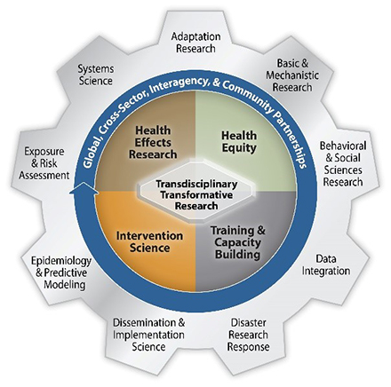 infographic showing the strategic framework process