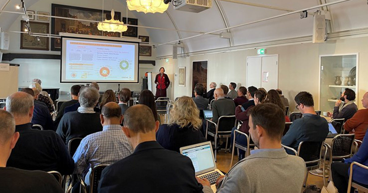 attendees at a presentation