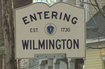 Sign that reads Entering Wilmington Est. 1730