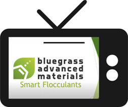 Clip art TV screen showing Bluegrass video screengrab
