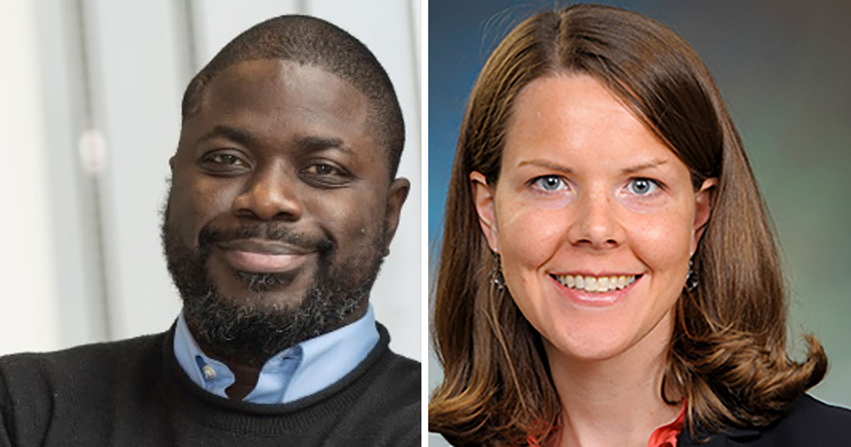 Angelico Mendy, M.D., Ph.D., and Shelly Buffington, Ph.D.
