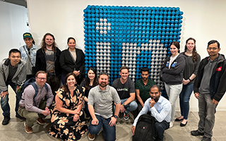 Petriello helped organize a workshop with LinkedIn for trainees 