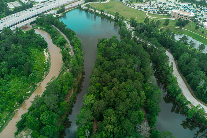 Houston, Texas waterways