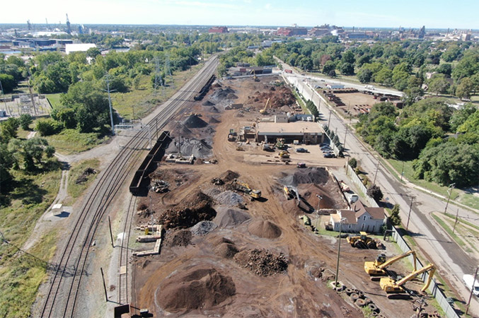 scrap metal facility