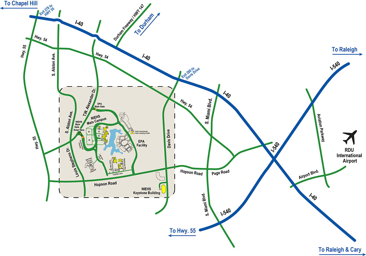 Full map of Clinical Research Unit in North Carolina