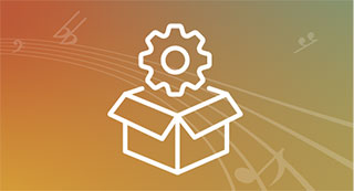 box and gear icon