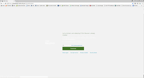 detecting citrix