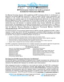 National Toxicology Program Fact Sheet: NTP Interagency Center for the Evaluation of Altnerative Toxicological Methods Cover