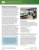 Worker Training Program