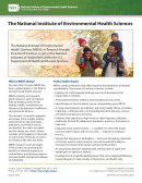The National Institute of Environmental Health Sciences factsheet