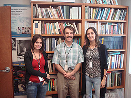 2011 Interns Susana Cadilha and Joana Pontes and David Resnik in the center
